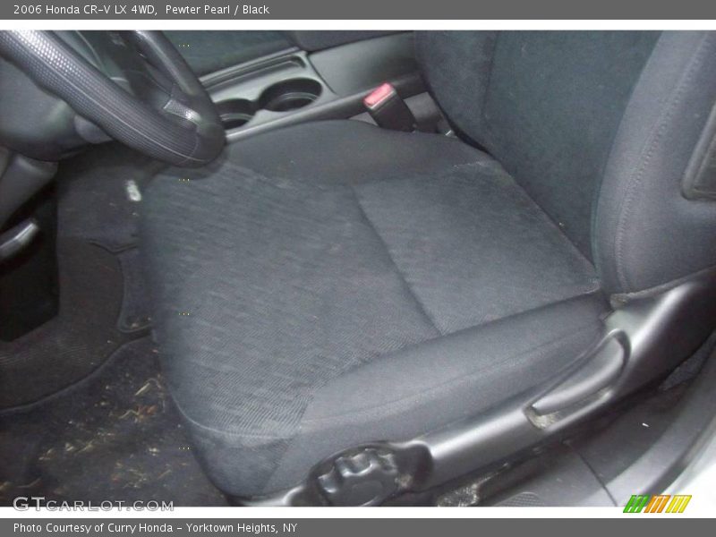 Pewter Pearl / Black 2006 Honda CR-V LX 4WD