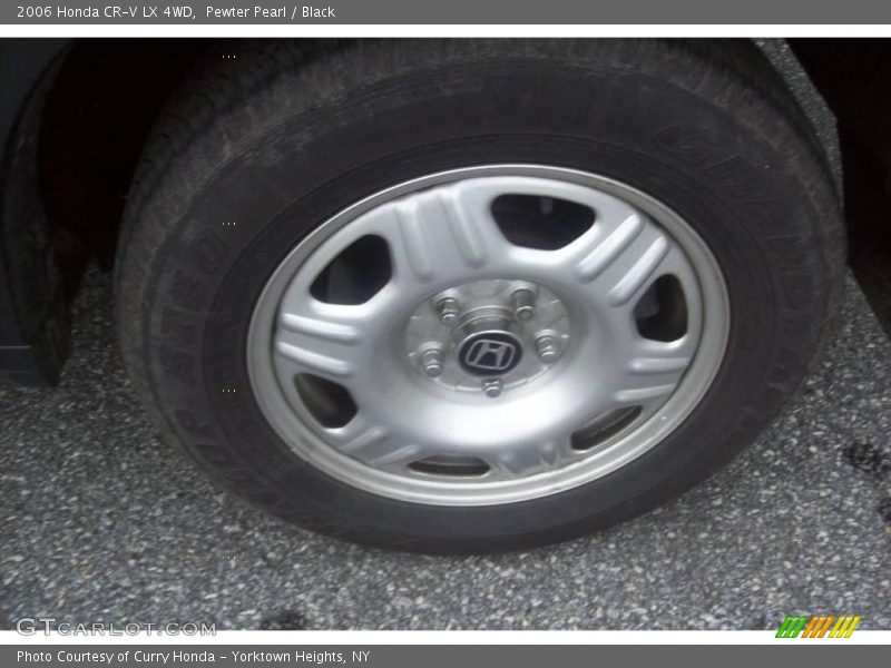 Pewter Pearl / Black 2006 Honda CR-V LX 4WD