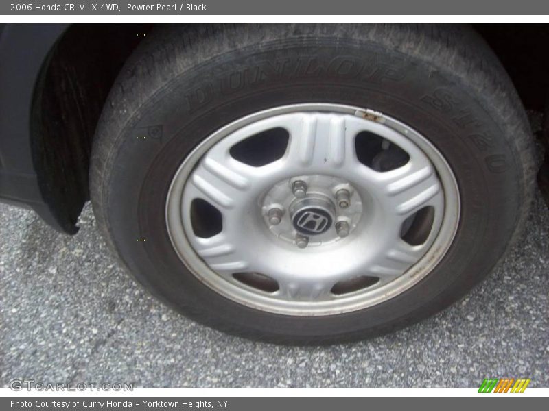 Pewter Pearl / Black 2006 Honda CR-V LX 4WD