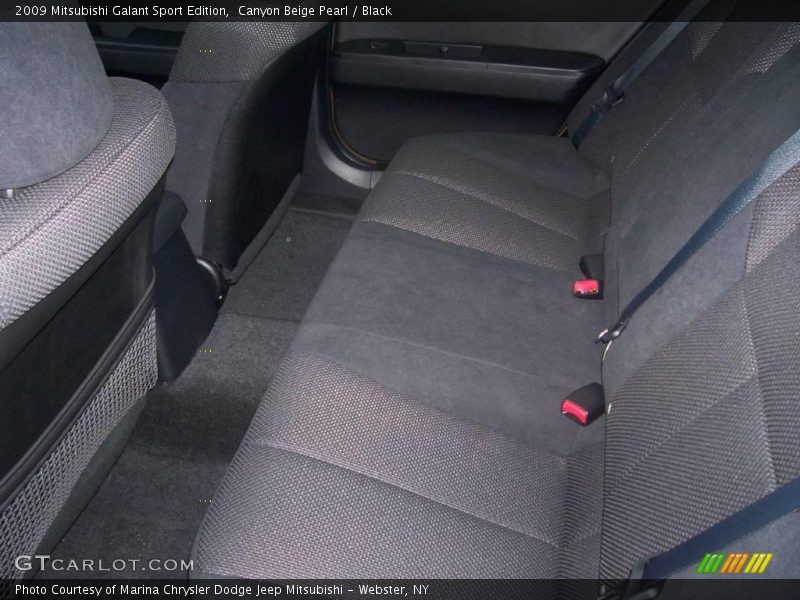 Canyon Beige Pearl / Black 2009 Mitsubishi Galant Sport Edition