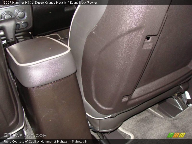Desert Orange Metallic / Ebony Black/Pewter 2007 Hummer H3 X
