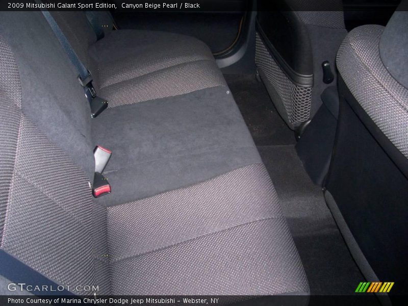 Canyon Beige Pearl / Black 2009 Mitsubishi Galant Sport Edition
