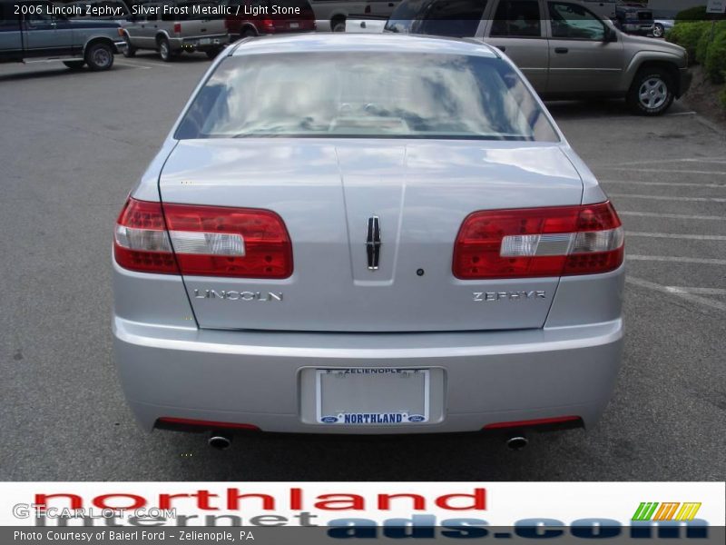 Silver Frost Metallic / Light Stone 2006 Lincoln Zephyr