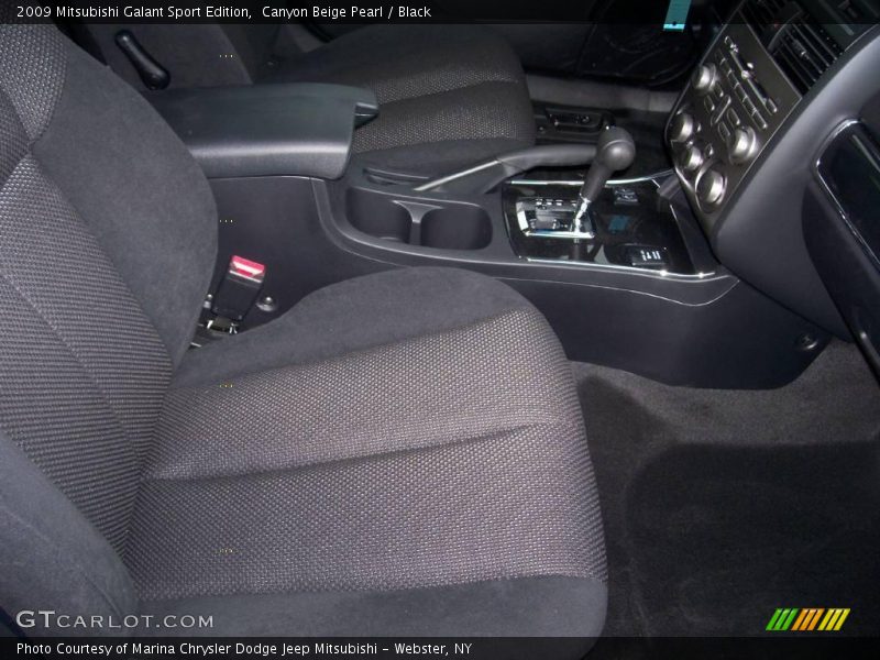 Canyon Beige Pearl / Black 2009 Mitsubishi Galant Sport Edition