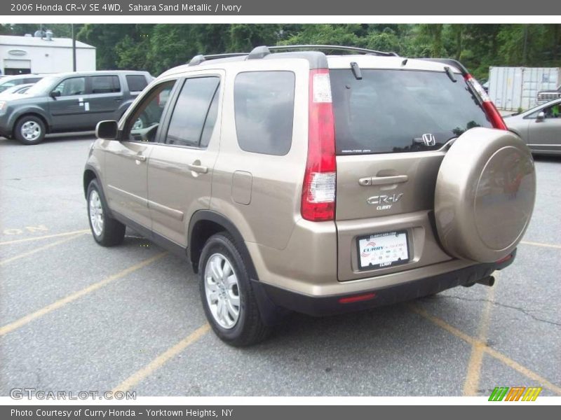 Sahara Sand Metallic / Ivory 2006 Honda CR-V SE 4WD