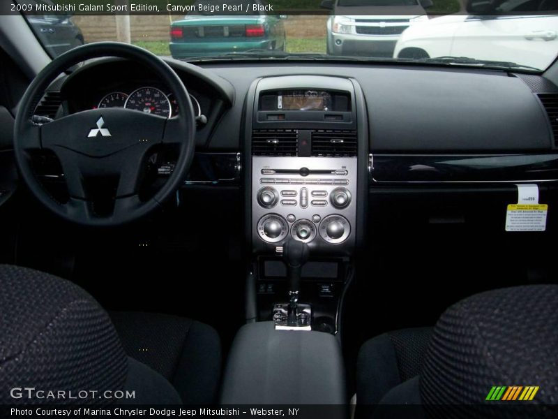 Canyon Beige Pearl / Black 2009 Mitsubishi Galant Sport Edition
