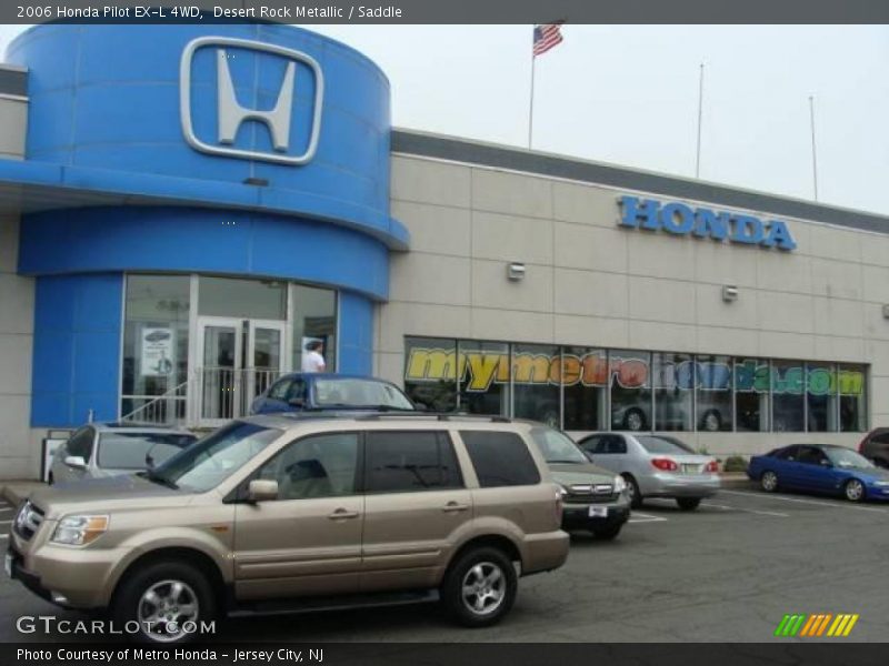 Desert Rock Metallic / Saddle 2006 Honda Pilot EX-L 4WD