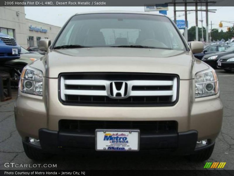 Desert Rock Metallic / Saddle 2006 Honda Pilot EX-L 4WD