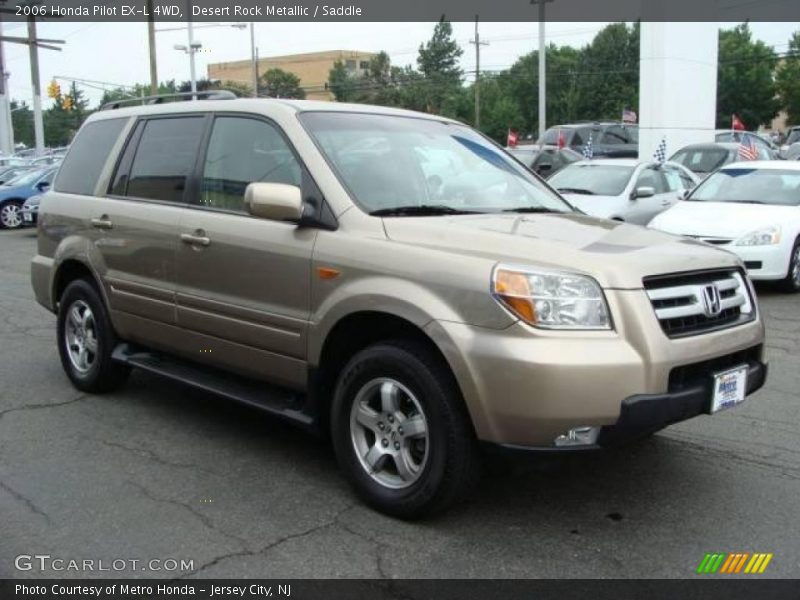 Desert Rock Metallic / Saddle 2006 Honda Pilot EX-L 4WD
