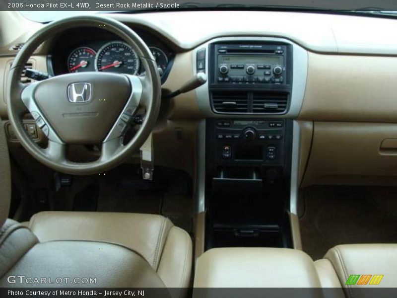Desert Rock Metallic / Saddle 2006 Honda Pilot EX-L 4WD