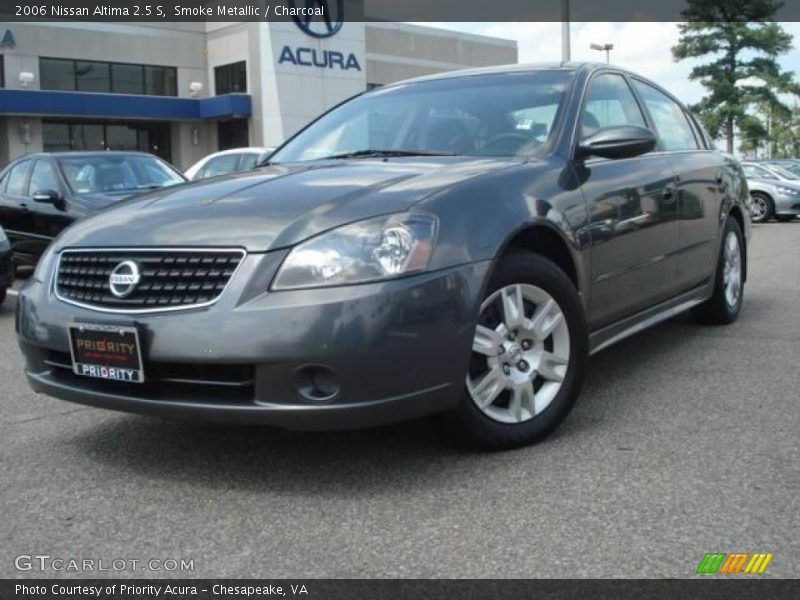 Smoke Metallic / Charcoal 2006 Nissan Altima 2.5 S
