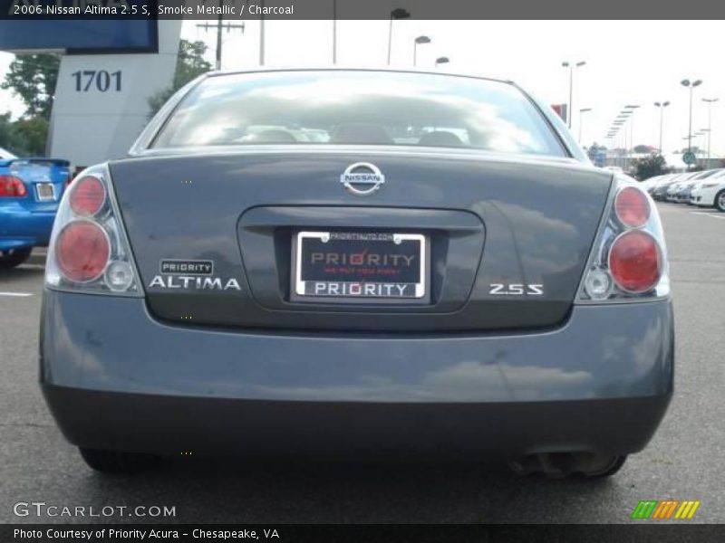 Smoke Metallic / Charcoal 2006 Nissan Altima 2.5 S
