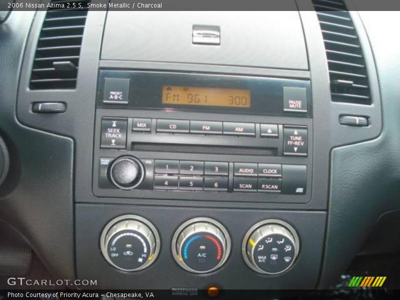 Smoke Metallic / Charcoal 2006 Nissan Altima 2.5 S