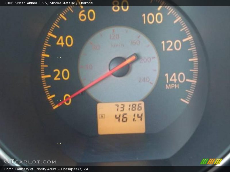 Smoke Metallic / Charcoal 2006 Nissan Altima 2.5 S