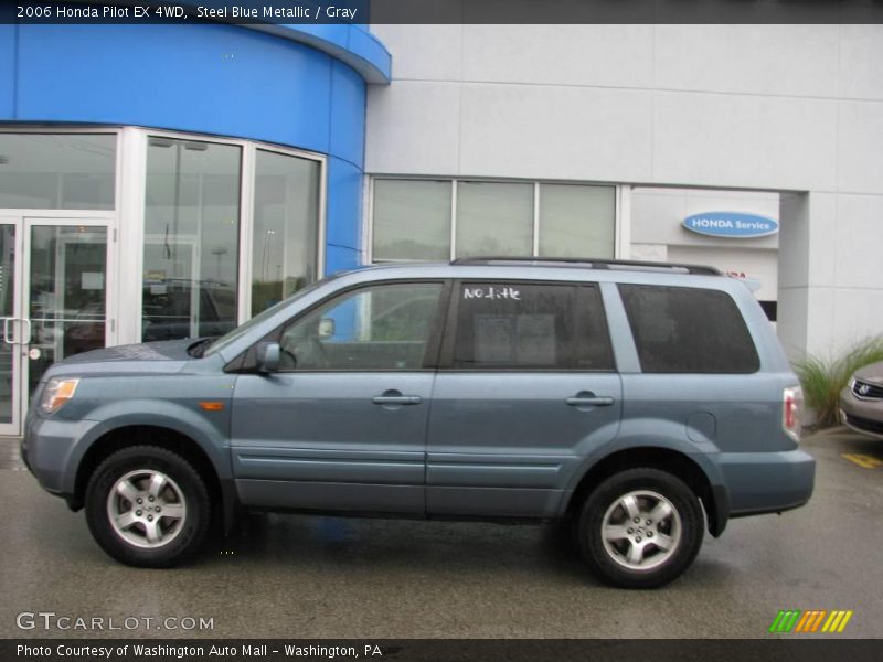 Steel Blue Metallic / Gray 2006 Honda Pilot EX 4WD