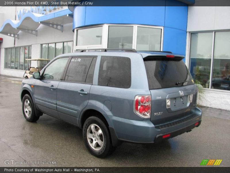 Steel Blue Metallic / Gray 2006 Honda Pilot EX 4WD