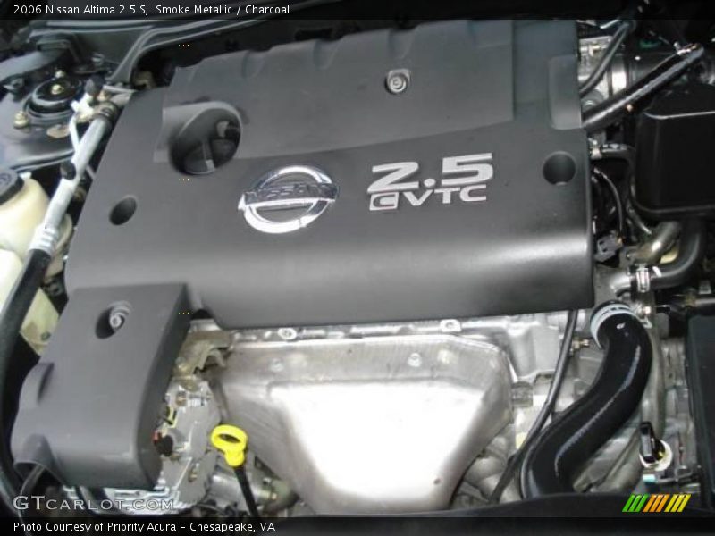 Smoke Metallic / Charcoal 2006 Nissan Altima 2.5 S