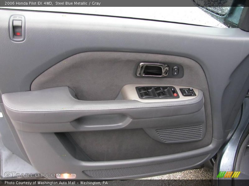 Steel Blue Metallic / Gray 2006 Honda Pilot EX 4WD