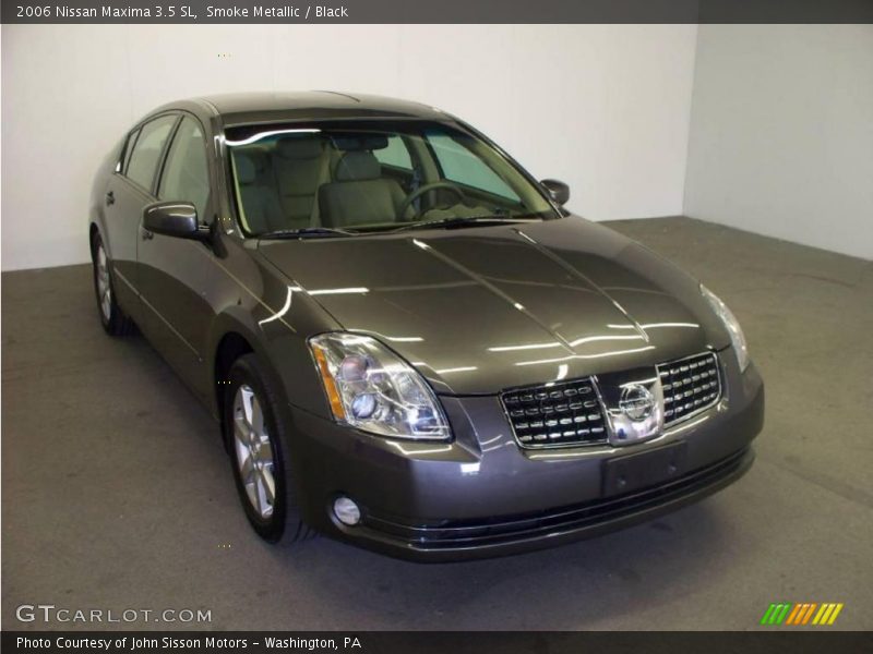 Smoke Metallic / Black 2006 Nissan Maxima 3.5 SL