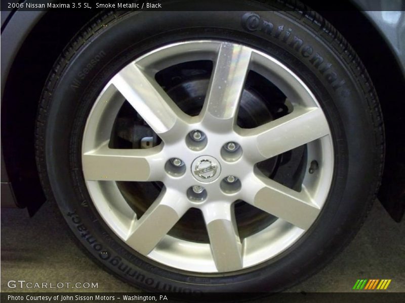 Smoke Metallic / Black 2006 Nissan Maxima 3.5 SL