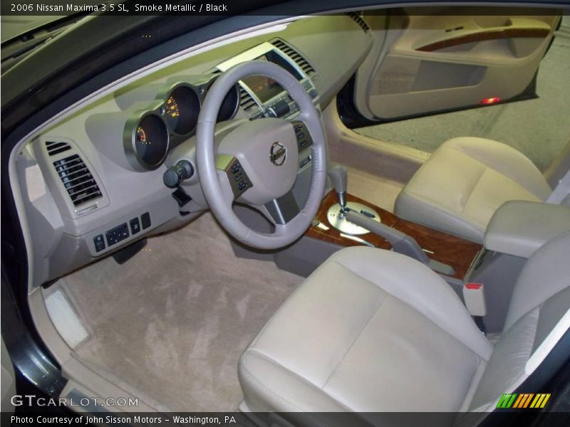 Smoke Metallic / Black 2006 Nissan Maxima 3.5 SL