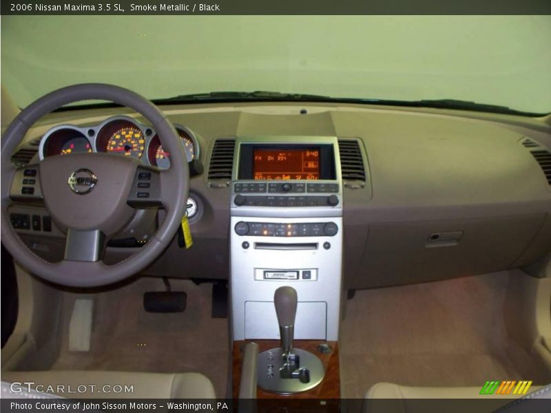 Smoke Metallic / Black 2006 Nissan Maxima 3.5 SL