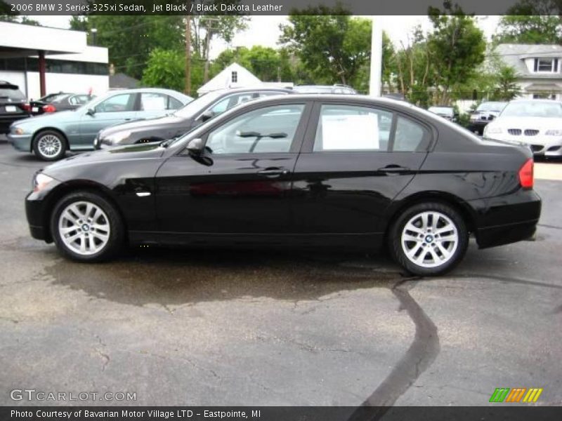 Jet Black / Black Dakota Leather 2006 BMW 3 Series 325xi Sedan