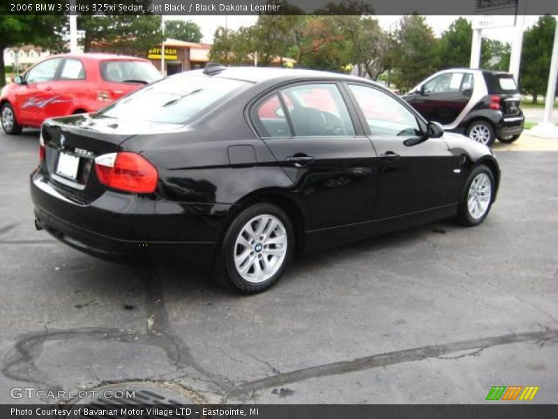 Jet Black / Black Dakota Leather 2006 BMW 3 Series 325xi Sedan