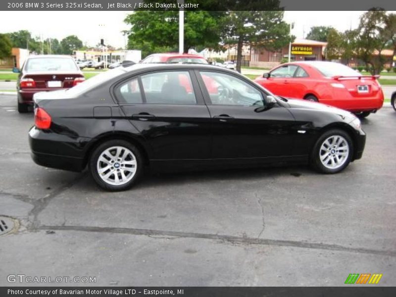 Jet Black / Black Dakota Leather 2006 BMW 3 Series 325xi Sedan