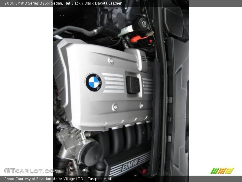 Jet Black / Black Dakota Leather 2006 BMW 3 Series 325xi Sedan