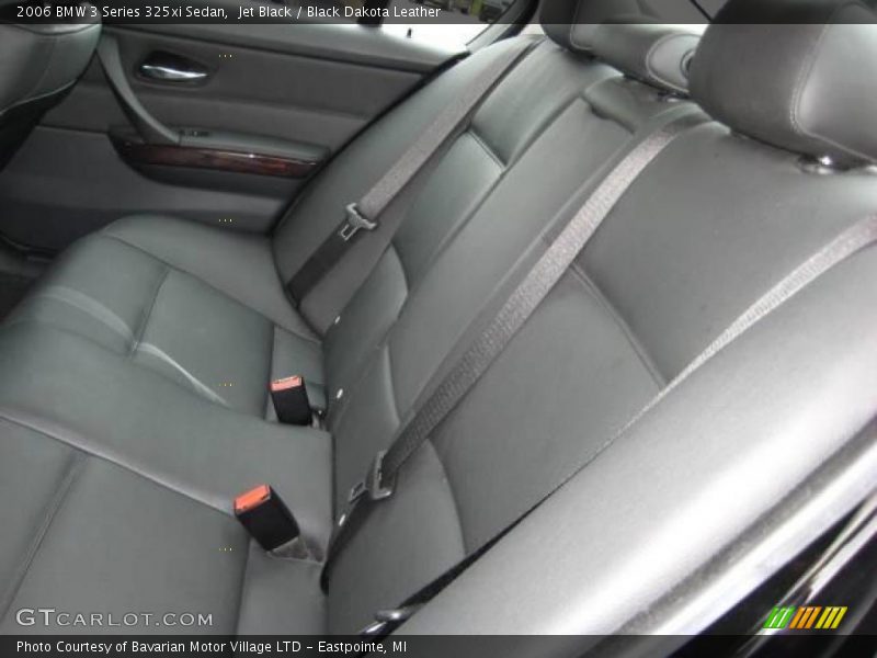 Jet Black / Black Dakota Leather 2006 BMW 3 Series 325xi Sedan