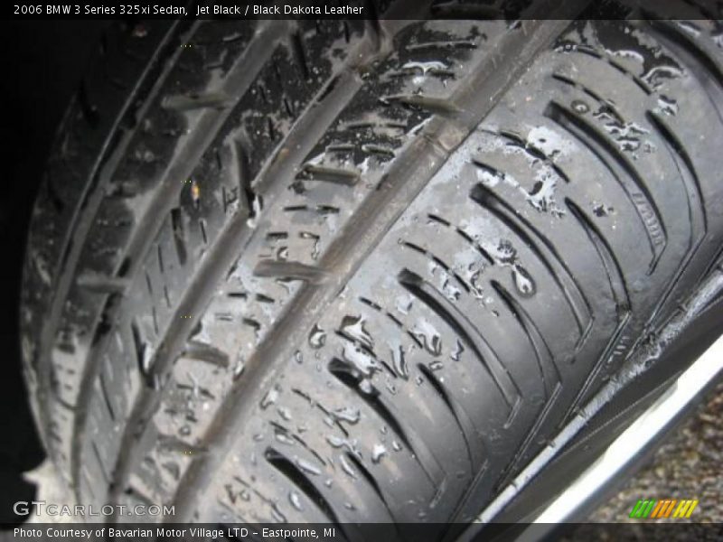 Jet Black / Black Dakota Leather 2006 BMW 3 Series 325xi Sedan