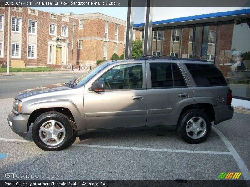 Sandstone Metallic / Ebony 2005 Chevrolet TrailBlazer LT 4x4