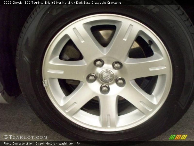 Bright Silver Metallic / Dark Slate Gray/Light Graystone 2006 Chrysler 300 Touring