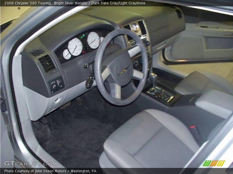 Bright Silver Metallic / Dark Slate Gray/Light Graystone 2006 Chrysler 300 Touring