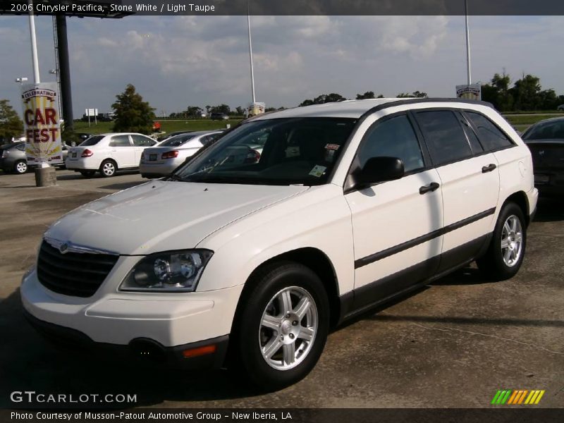 Stone White / Light Taupe 2006 Chrysler Pacifica