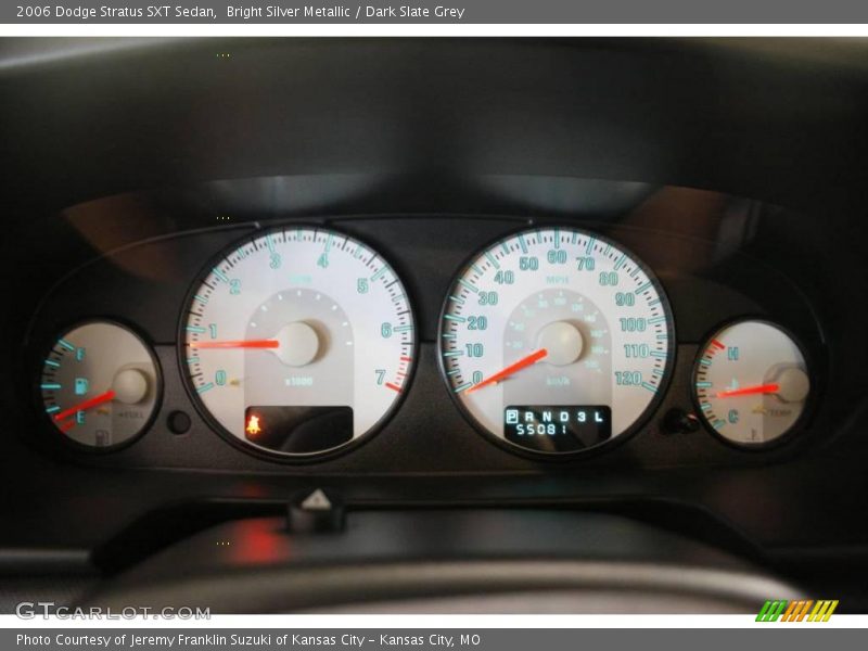 Bright Silver Metallic / Dark Slate Grey 2006 Dodge Stratus SXT Sedan