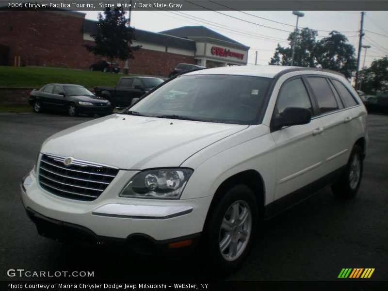 Stone White / Dark Slate Gray 2006 Chrysler Pacifica Touring