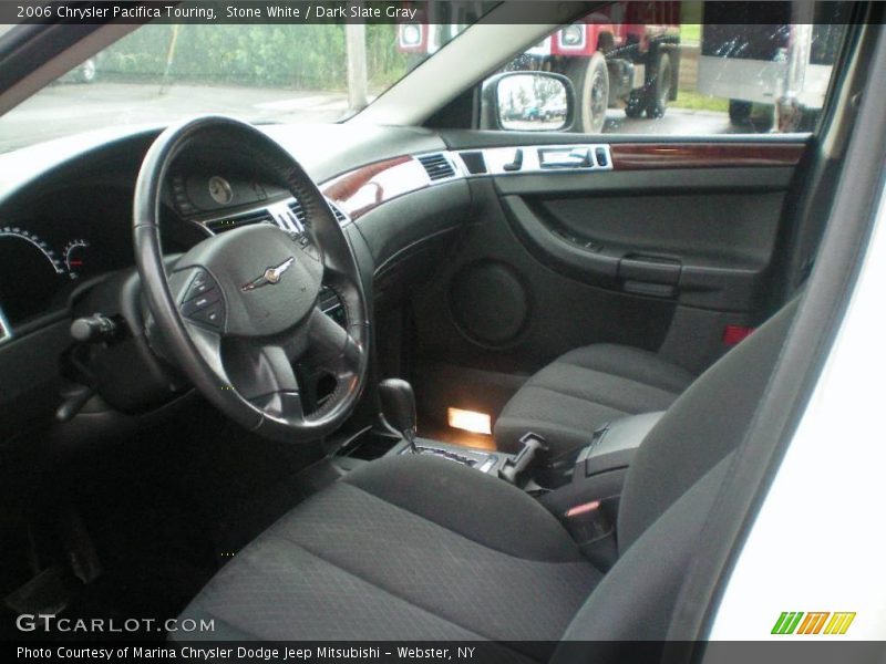 Stone White / Dark Slate Gray 2006 Chrysler Pacifica Touring