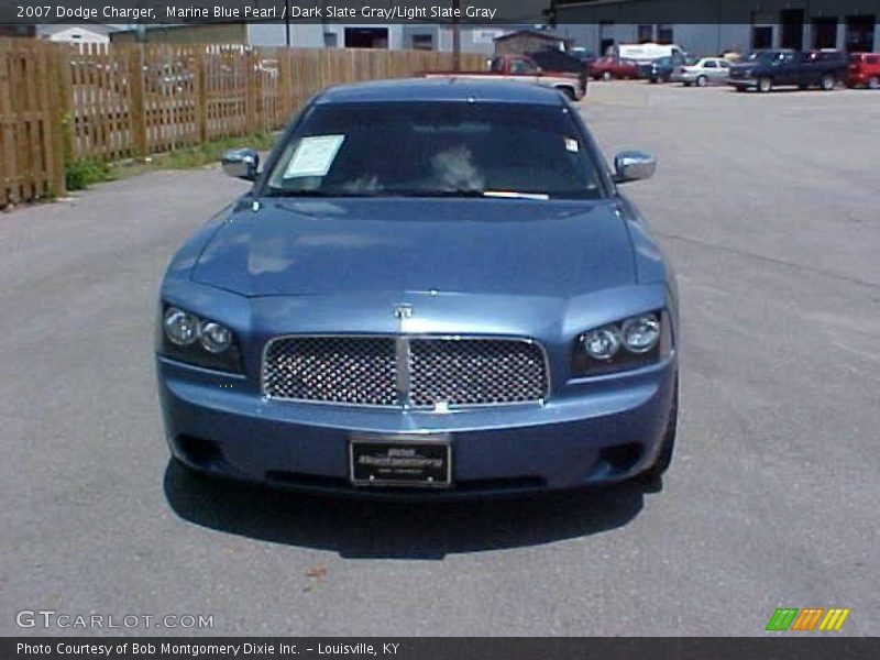 Marine Blue Pearl / Dark Slate Gray/Light Slate Gray 2007 Dodge Charger