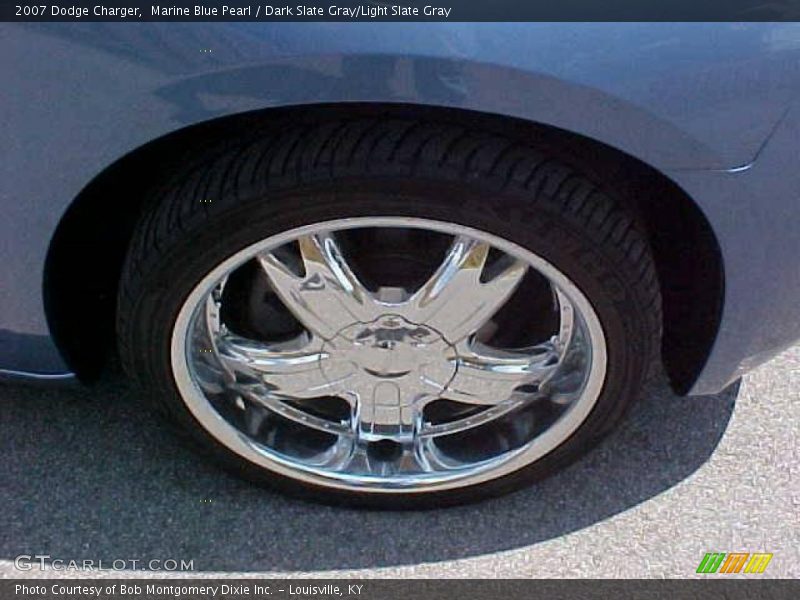Marine Blue Pearl / Dark Slate Gray/Light Slate Gray 2007 Dodge Charger
