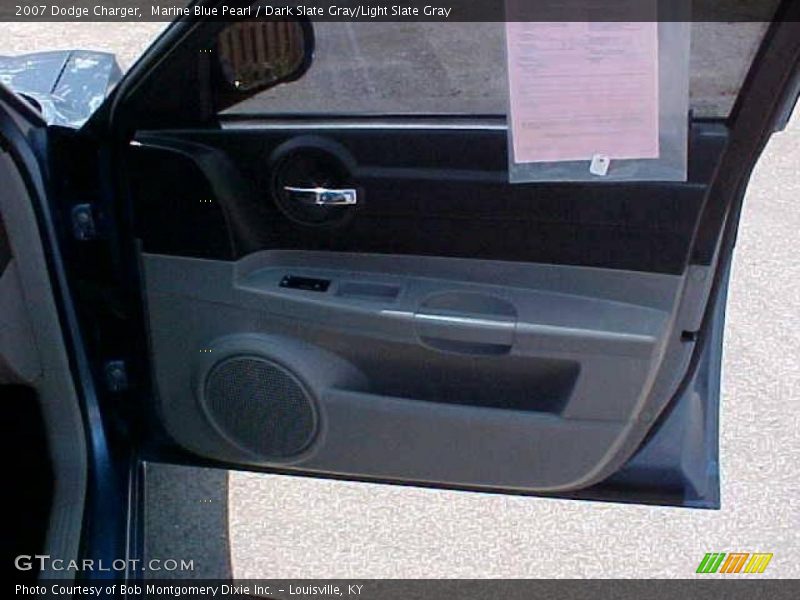 Marine Blue Pearl / Dark Slate Gray/Light Slate Gray 2007 Dodge Charger