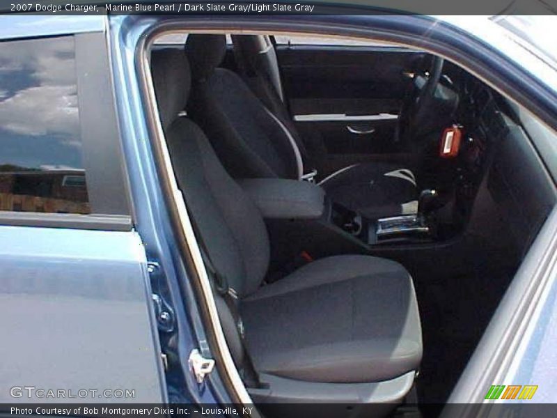 Marine Blue Pearl / Dark Slate Gray/Light Slate Gray 2007 Dodge Charger