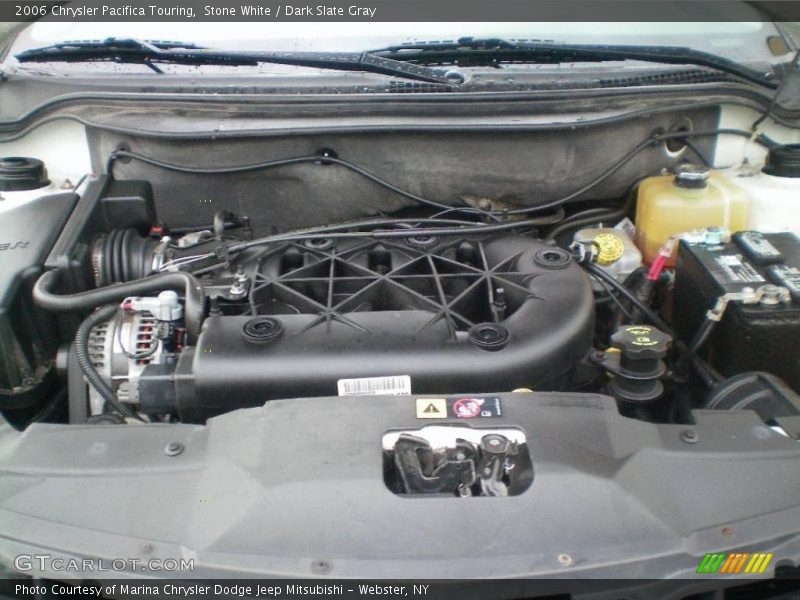 Stone White / Dark Slate Gray 2006 Chrysler Pacifica Touring