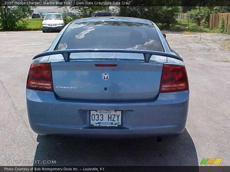 Marine Blue Pearl / Dark Slate Gray/Light Slate Gray 2007 Dodge Charger