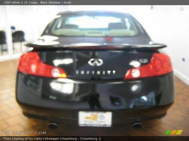 Black Obsidian / Stone 2005 Infiniti G 35 Coupe