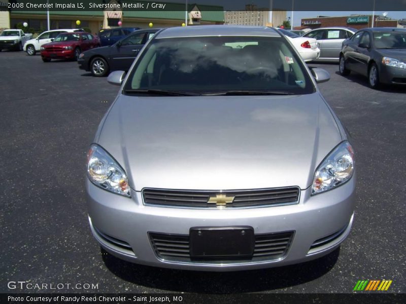 Silverstone Metallic / Gray 2008 Chevrolet Impala LS