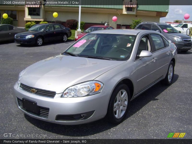 Silverstone Metallic / Gray 2008 Chevrolet Impala LT