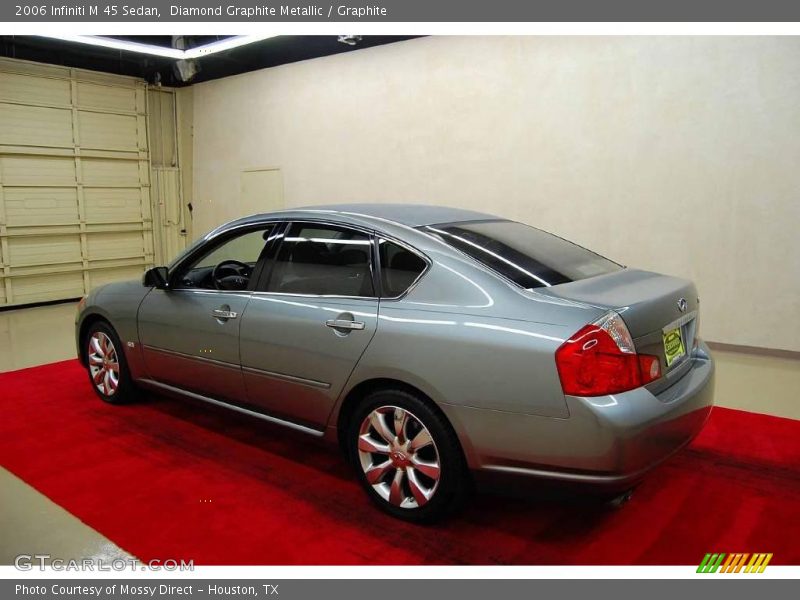 Diamond Graphite Metallic / Graphite 2006 Infiniti M 45 Sedan