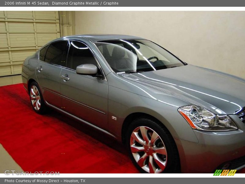 Diamond Graphite Metallic / Graphite 2006 Infiniti M 45 Sedan